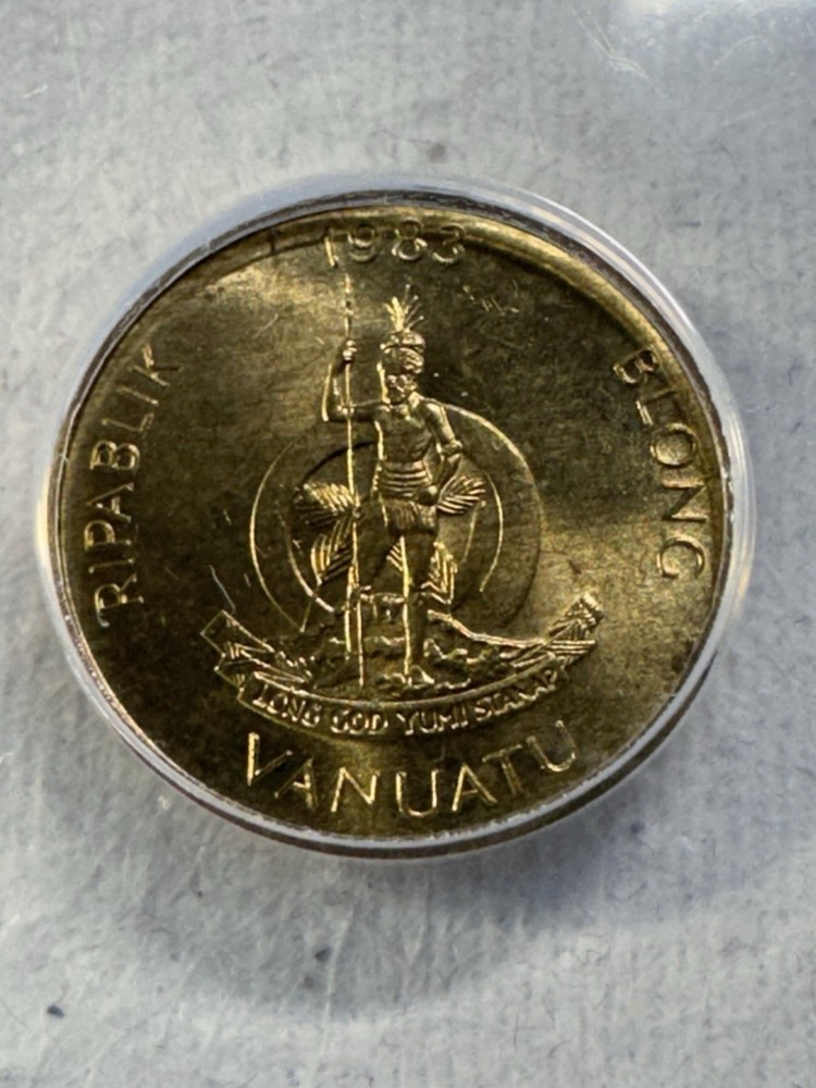 1983 Vanuatu 1 Vatu Graded MS 67 by ANACS