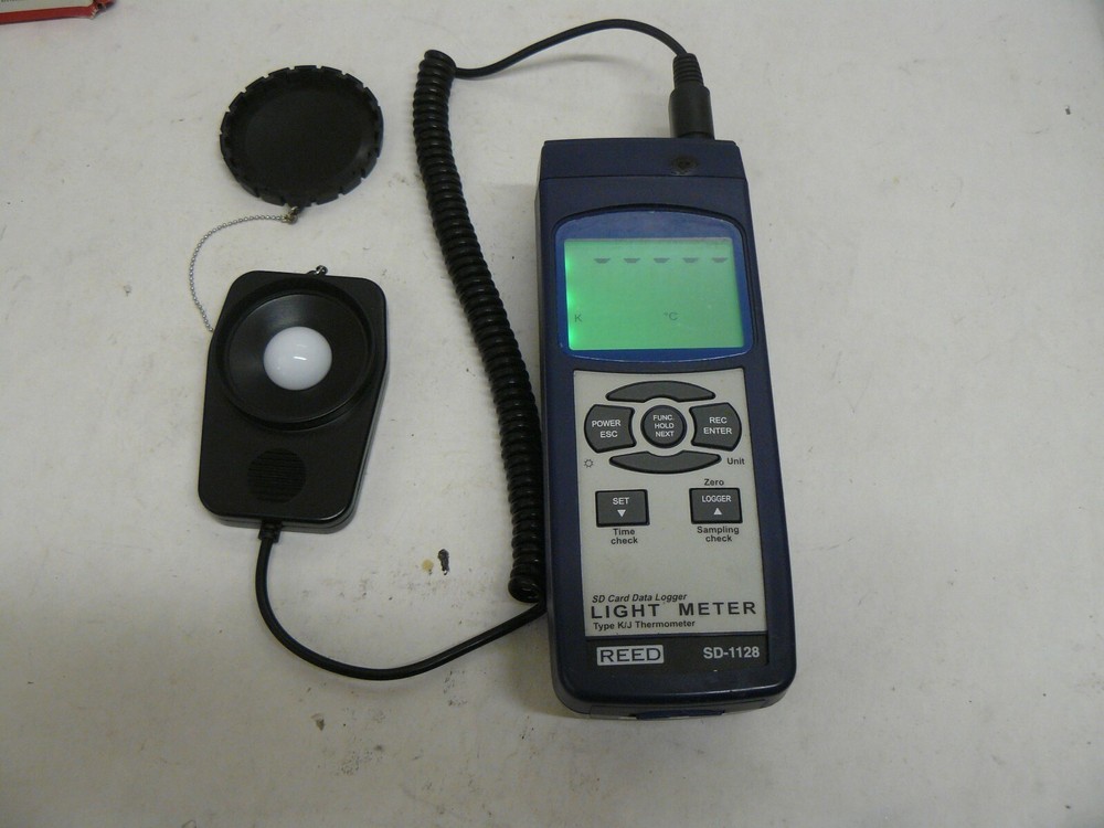 Reed SD-1128 light / temperature datalogger sd card datalogger