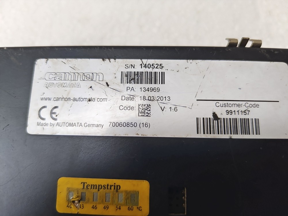 AUTOMATA NAGEL 9911156 SMART CONTROL SYSTEM 134969
