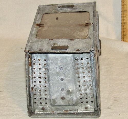 ANTIQUE 1908 WWI ERA STONEBRIDGE FOLDING CANDLE LANTERN