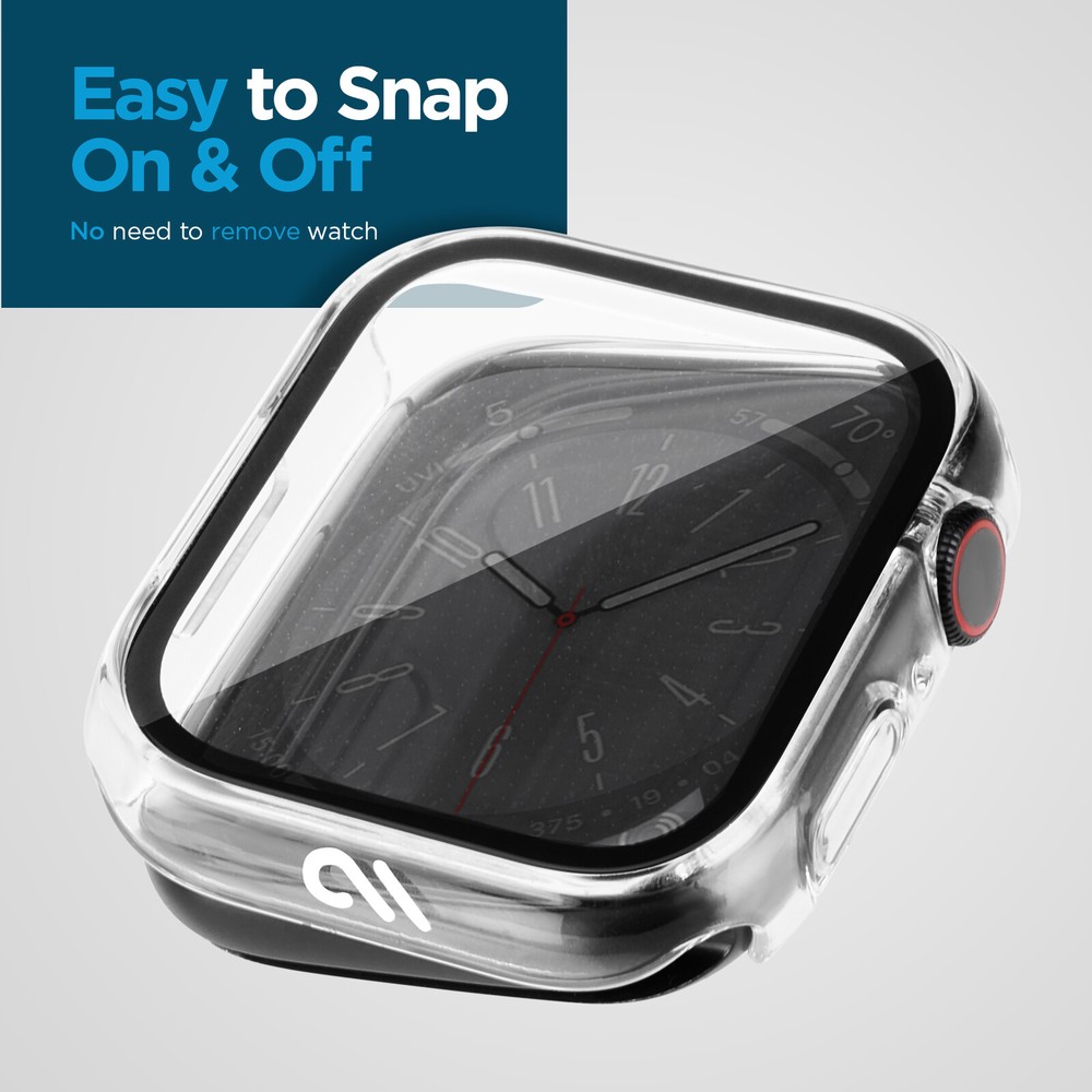 Case-Mate Apple Watch Series 7-8 Tough Bumper Case with Integrated Screen