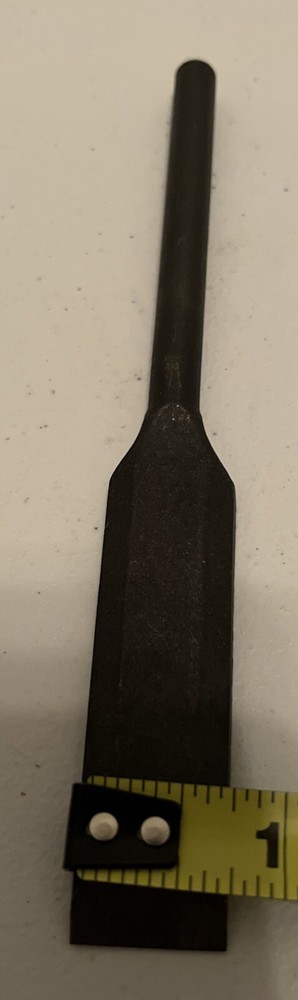 Vintage 3/4” Black Cold Chisel 6 Inches Long
