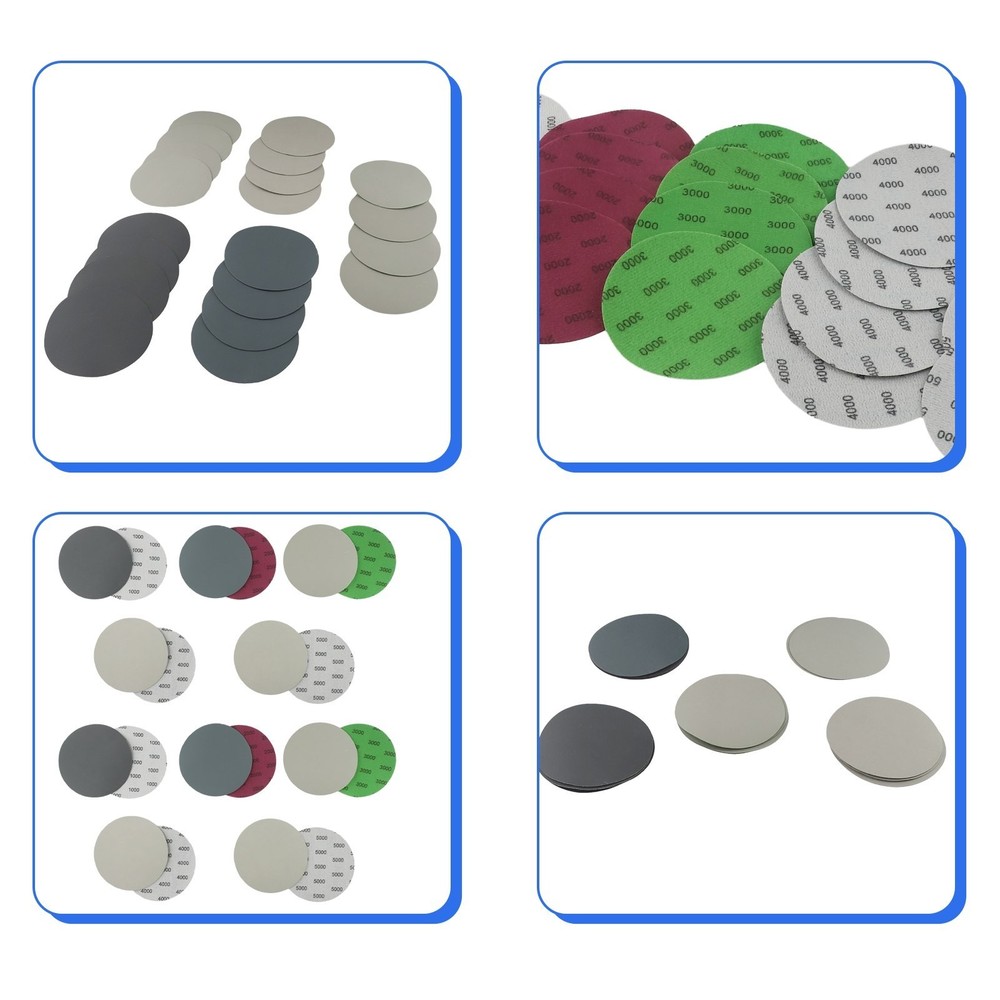 High performance 5 Inch Abrasive Sanding Discs 20pcs Multiple Grit Options