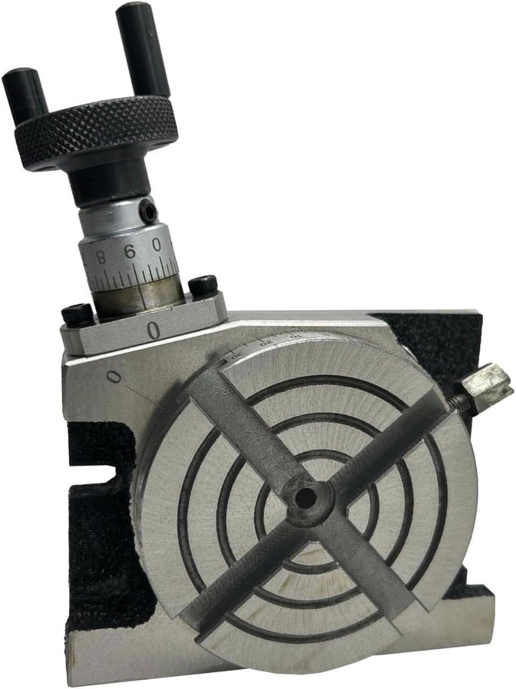 Precision 3" (75Mm) Mini Rotary Table | Horizontal & Vertical Milling Tool with