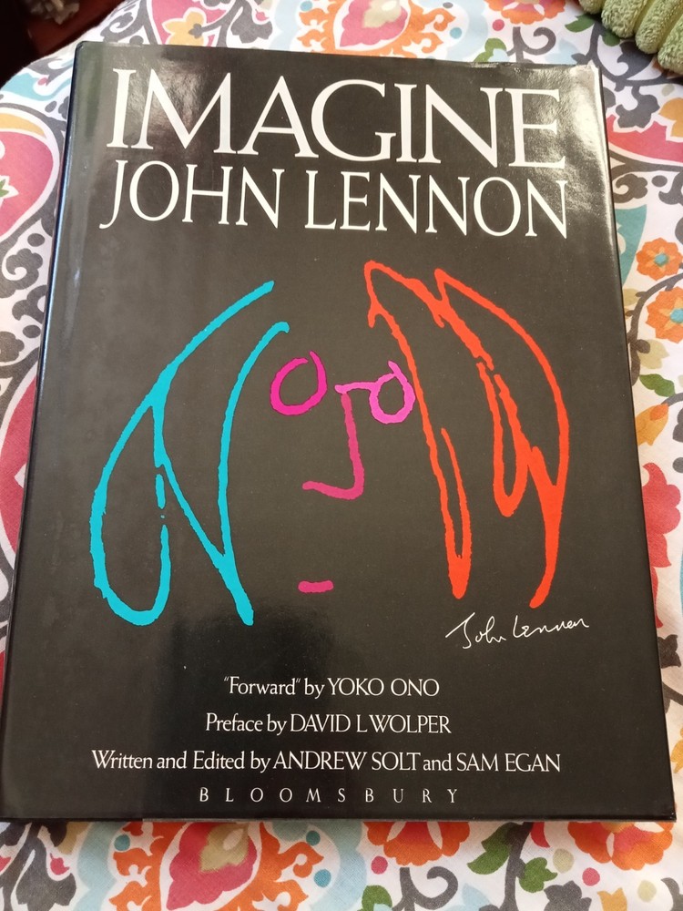 Imagine John Lennon book large hardback