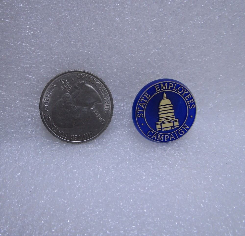 State Employees Campaign Plastic Pin