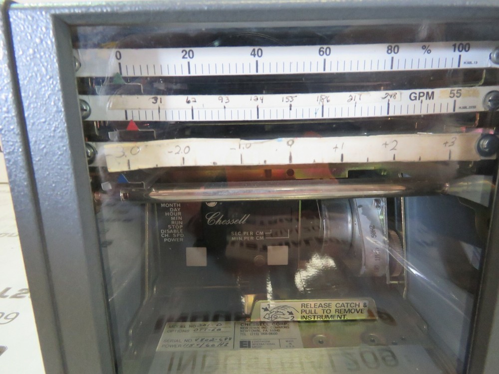 CHESSELL EUROTHERM CHART RECORDER 301-D REPAIRED