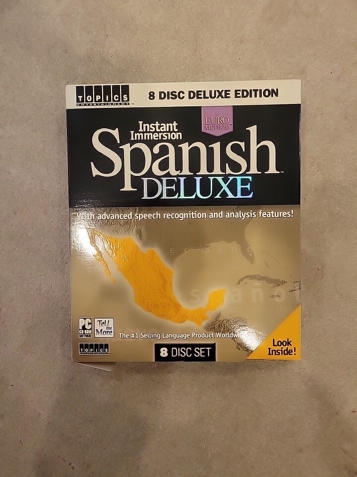 Topics Entertainment Instant Immersion Spanish 8 CD Set