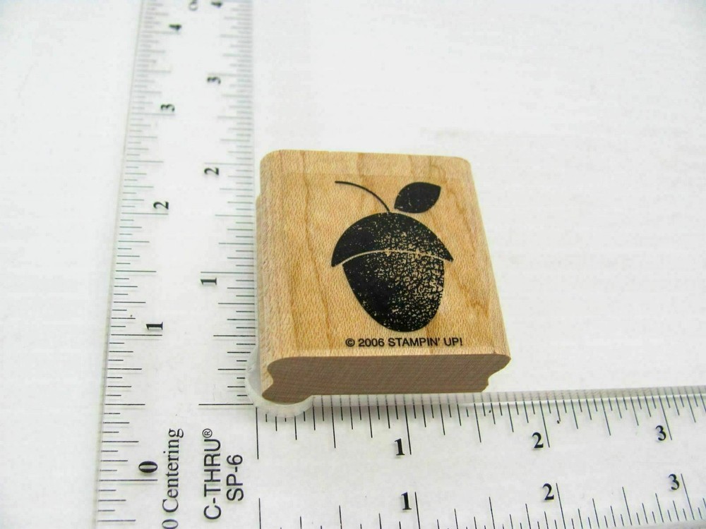 Acorn Rubber Stamp - Stamp Set A293