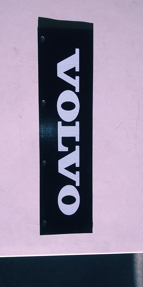 Volvo Truck upper fender mudflaps