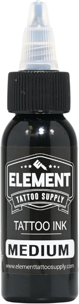 Greywash Tattoo Ink Set Light Medium Dark Blend Nighthawk Black Element White...