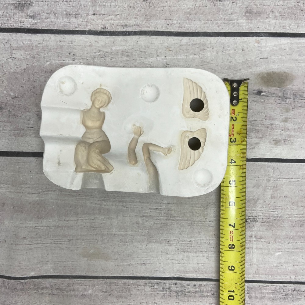 Unbranded Ceramic Casting Mold X3 Angel Figure