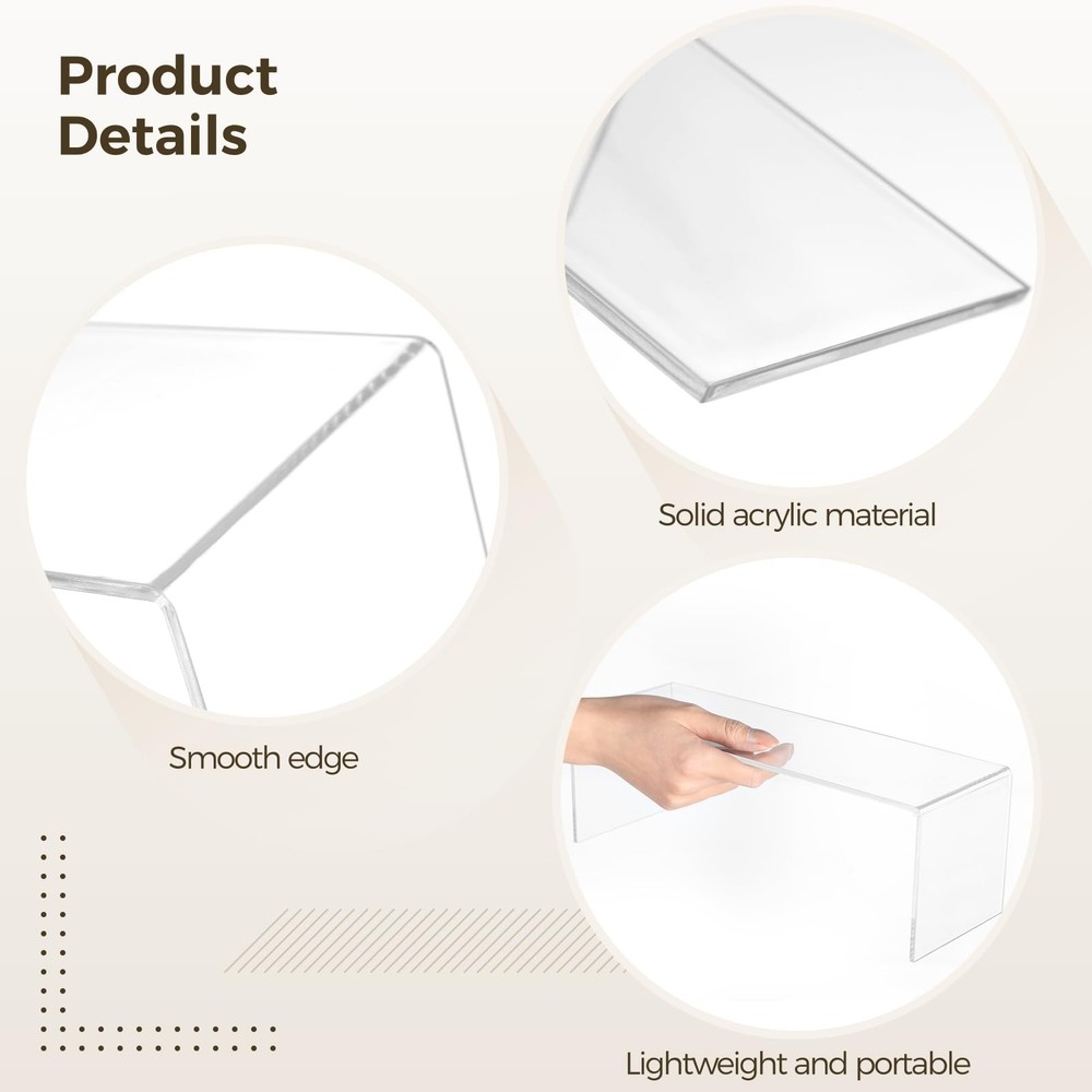 Acrylic Display Risers (4)