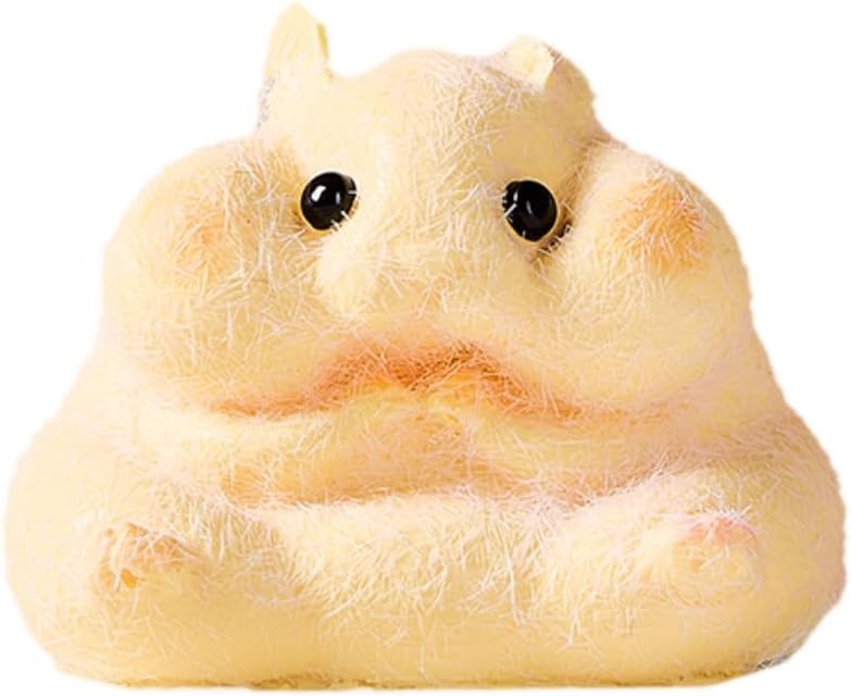 Cute Soft Hamster Squishy Toy: Stress Relief Squeeze Gift