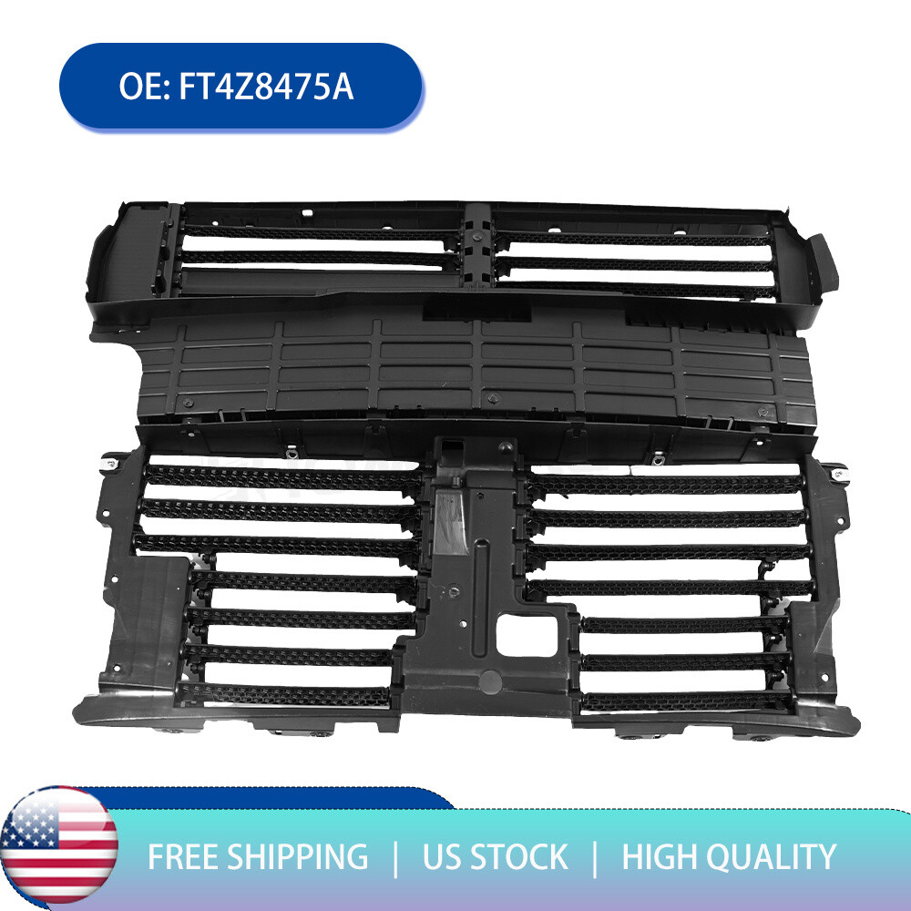 Active Grille Shutter w/ Motor Assembly Black Fits Ford Edge 2015 2016 2017 2018
