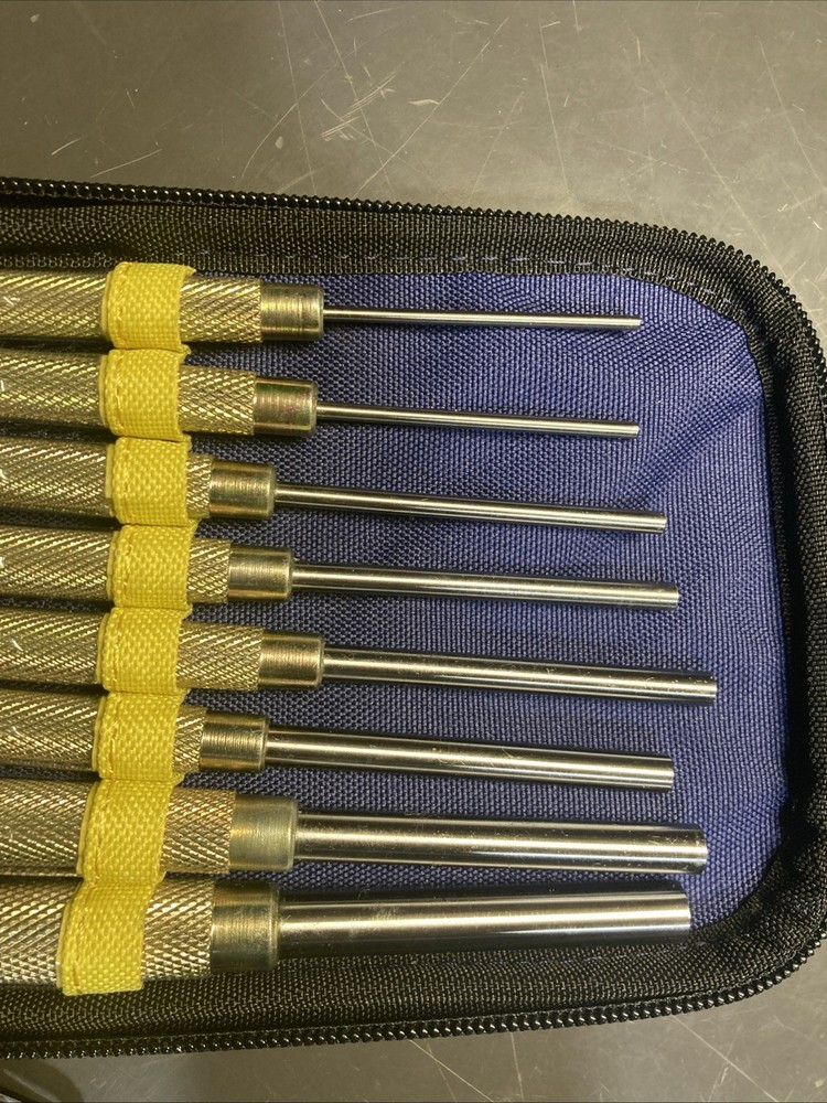 Mumme Tools 4PPLSET8 Long Pin Punch 8 Piece Set