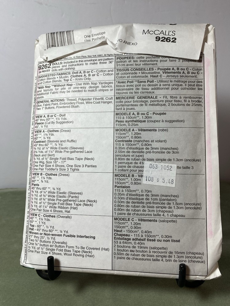 3 Naughty Kid & large Doll Patterns