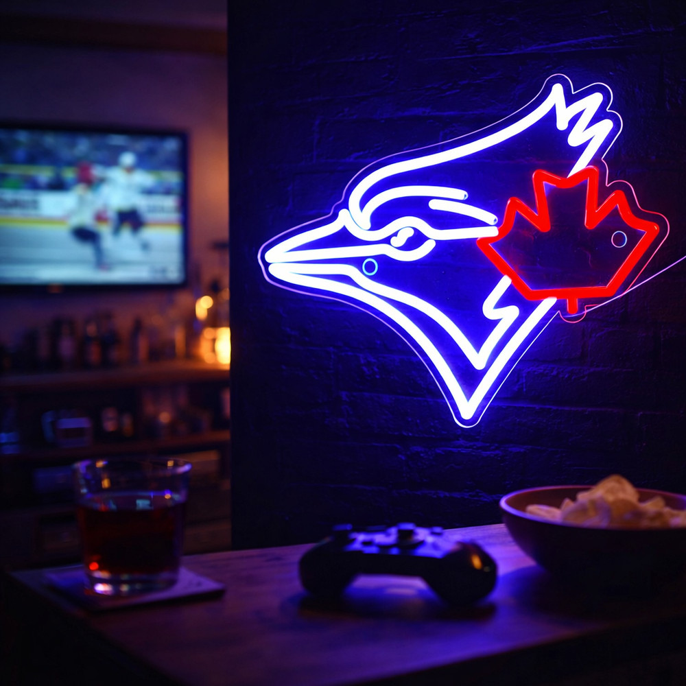 Blue Jays LED Neon Light Wall Sign