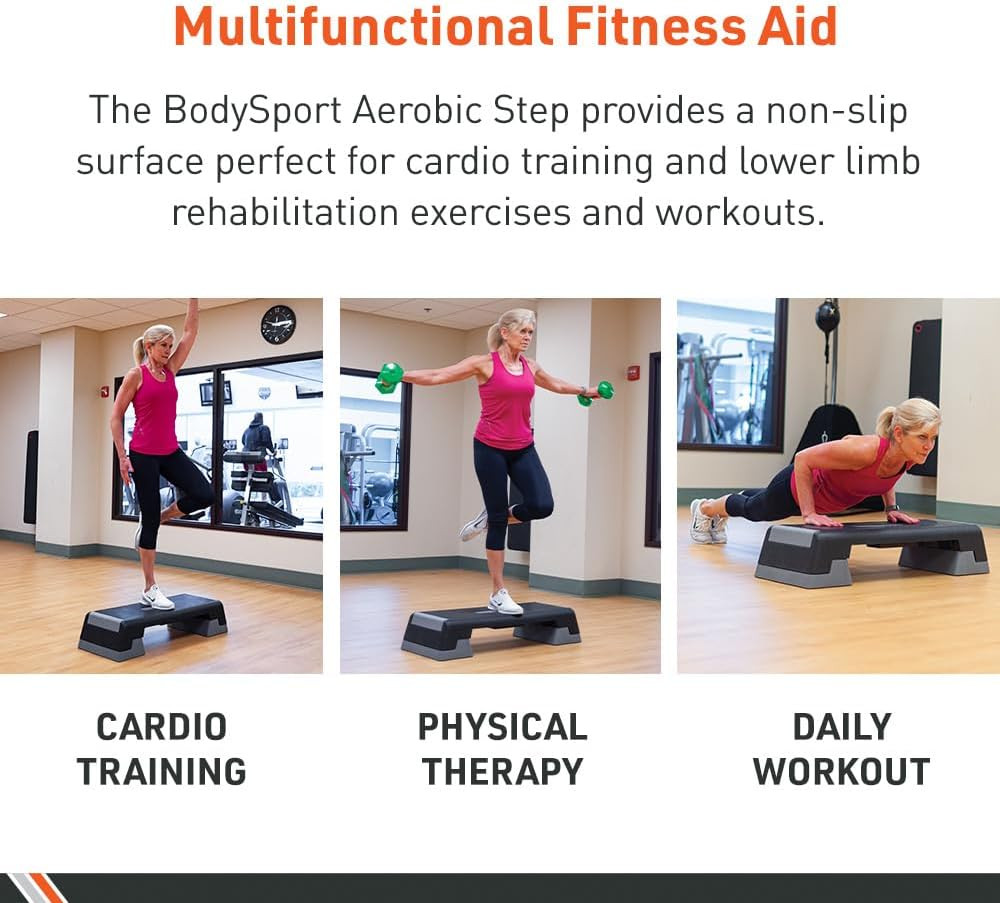 ® Aerobic Step – Step Aerobics Platform – Workout Equipment – Exercise Step Plat