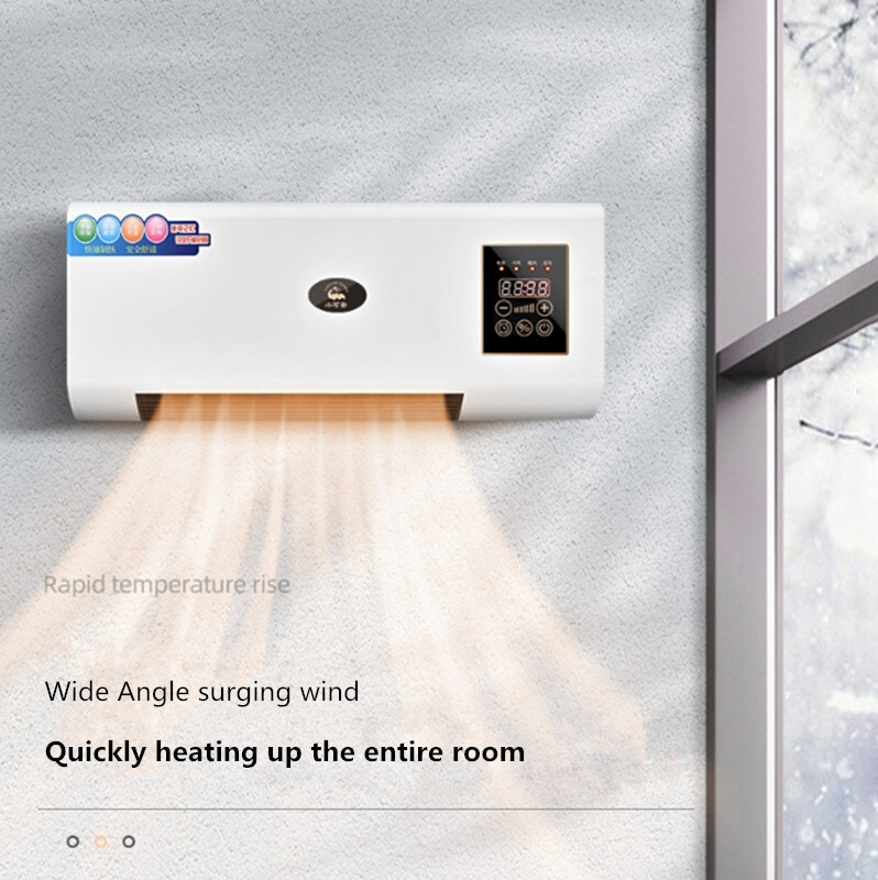 2IN1 Cooling and Heating Air Conditioner Small Wall-Mounted Air Conditioner 110V