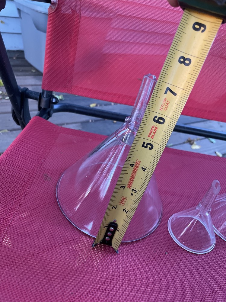 mooney airvent glass funnels