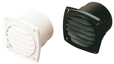 Sea-Dog Hose Thru Vent, 4-15/16", Black, 337425