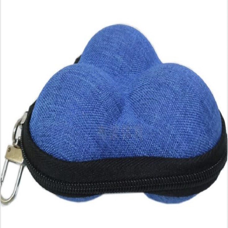 One Pcs Squash Bag Three-Piece Golf Ping Pong Storage Holder