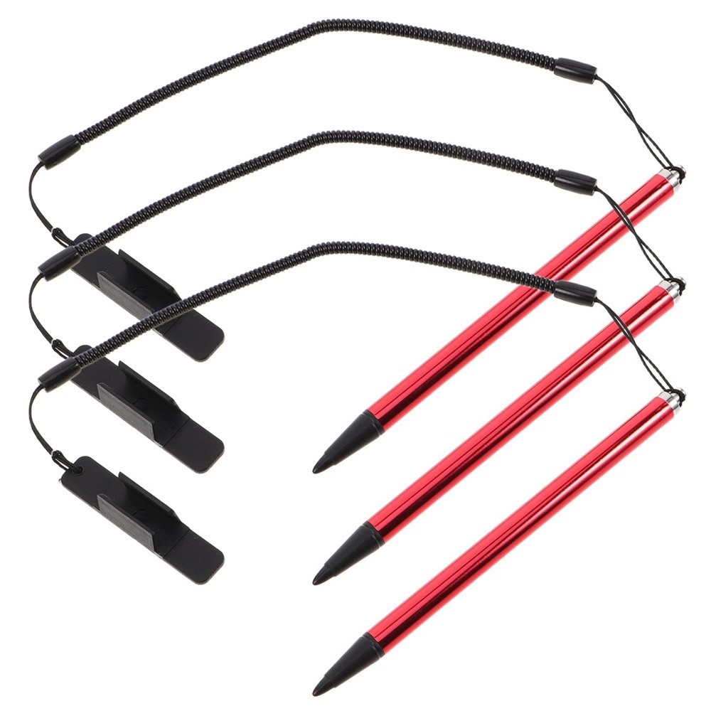 3 Pcs Stylus with Tether Tablet Pen Drawing Phone Pens