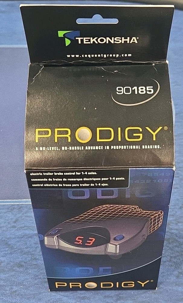 Tekonsha Prodigy 90185 Trailer Brake Controller Brand New Digital Self Leveling