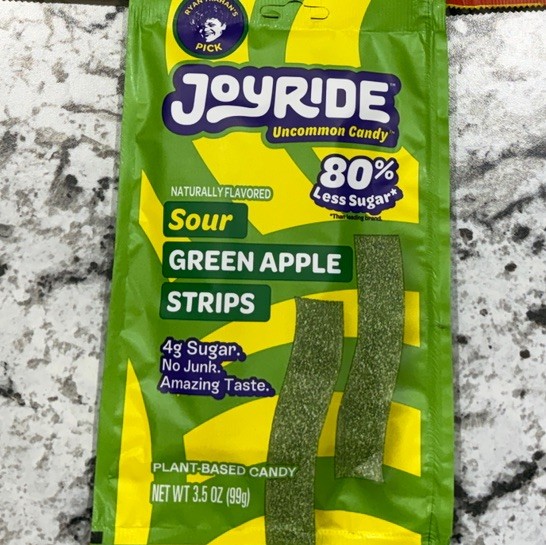 Joyride Sweets Candy Joyride Sour Candy Strips - -Gummy Candy, Candy