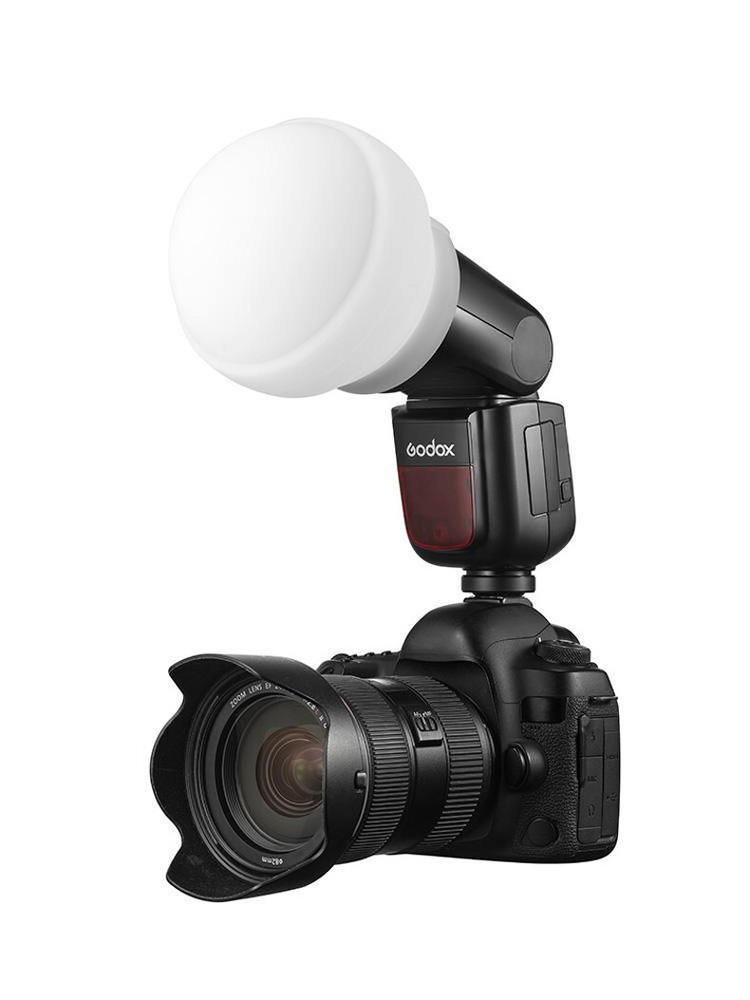 Silica Gel Soft Light Diffuser for Godox AD200Pro AD100Pro V1 Speedlite Flash
