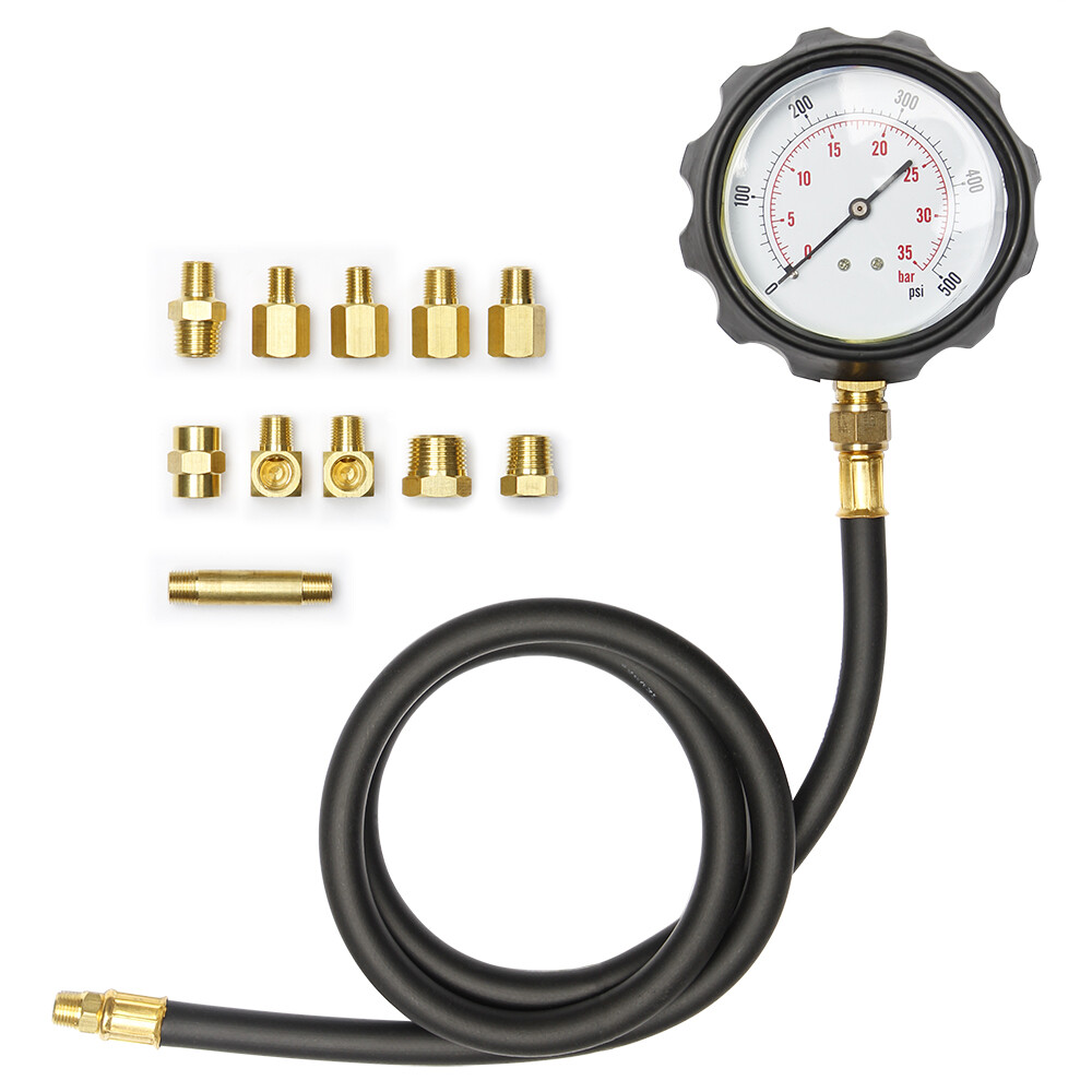 TU-11A Automatic Engine Oil Pressure Test Tool Tester Gauge Diagnostic Sets New