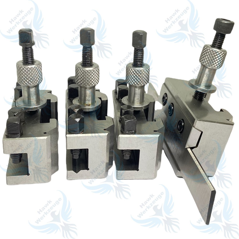 T51 5Pcs Set Quick Change Toolpost Standard Boring Parting Holder