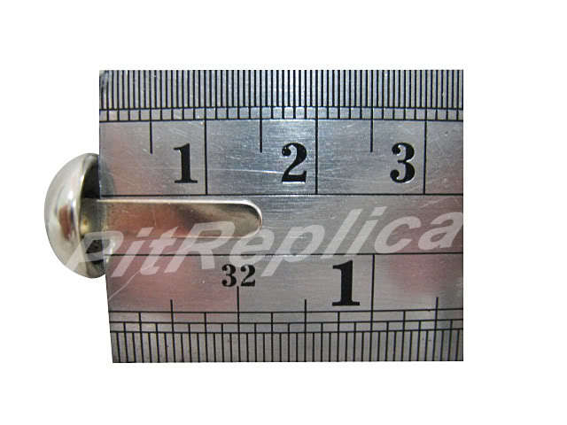 [SC] BRIDGESTONE CHOPPER BOBBER CHROME SEAT BUTTON 100PCS #3