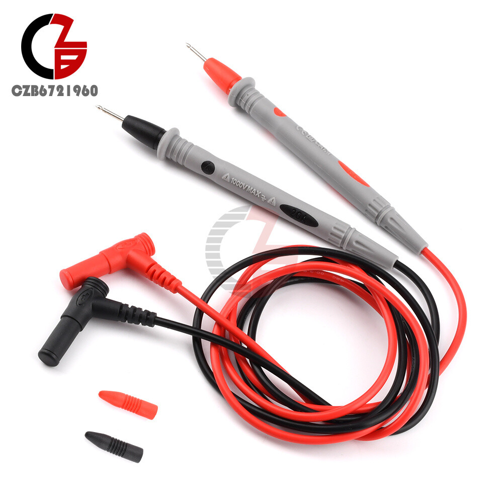 1000V 20A Universal Digital Multimeter Probe Test Leads Pin Needle Tip Probe New