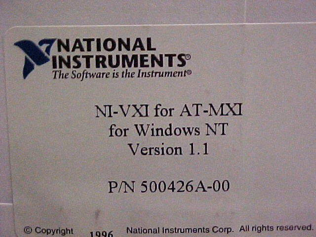 NATIONAL INSTRUMENT SN A54178 PCI-GPIB-1EEE 488.2 COMPUTER INTERFACE PC CARD