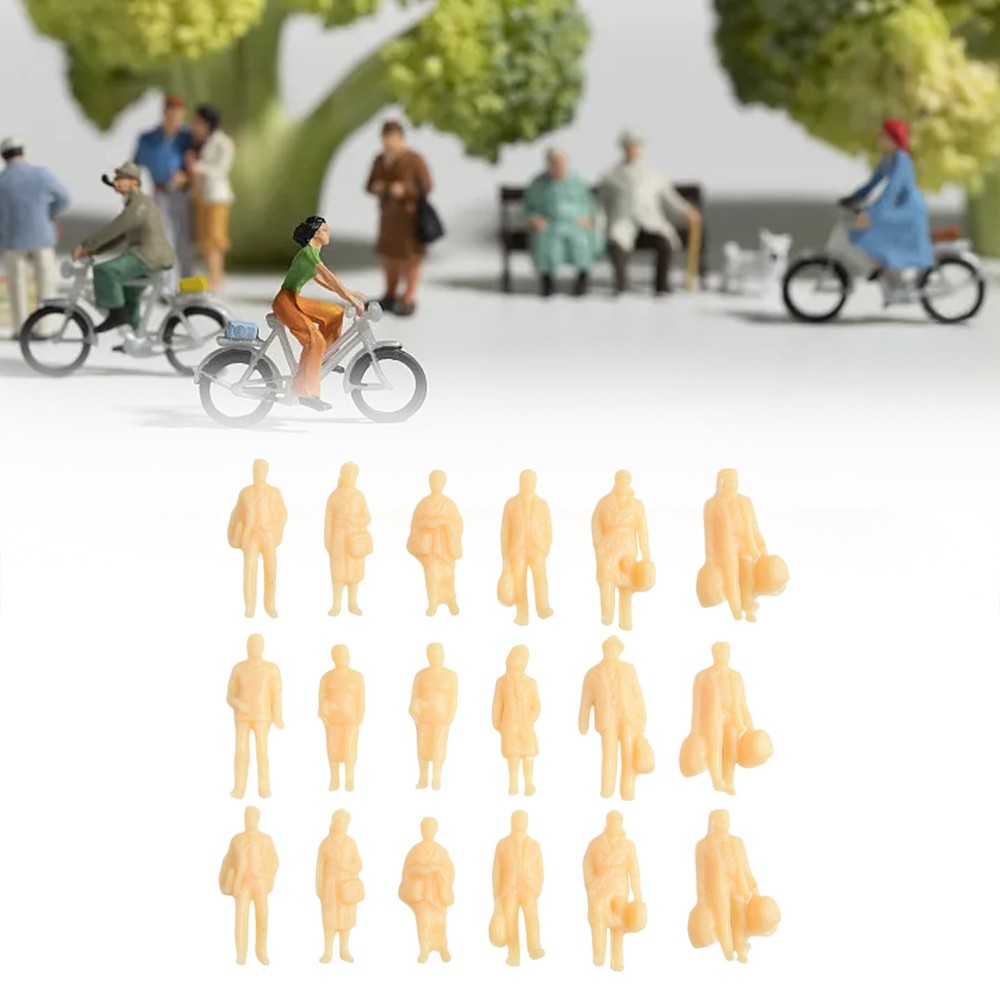 Model People Accessories Brown Figures Landscape Model Painted Figures