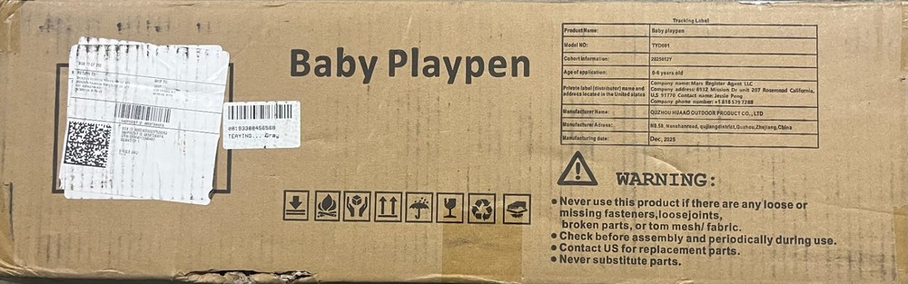 Large Baby Playpen