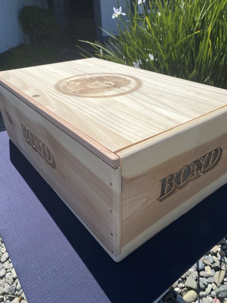 Wooden Wine Box, Napa Valley