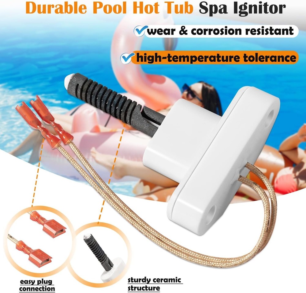 for Zodiac Jandy R0457502 JXi Heater 200-400 Hot Tub Spa Hot Surface Igniter Kit