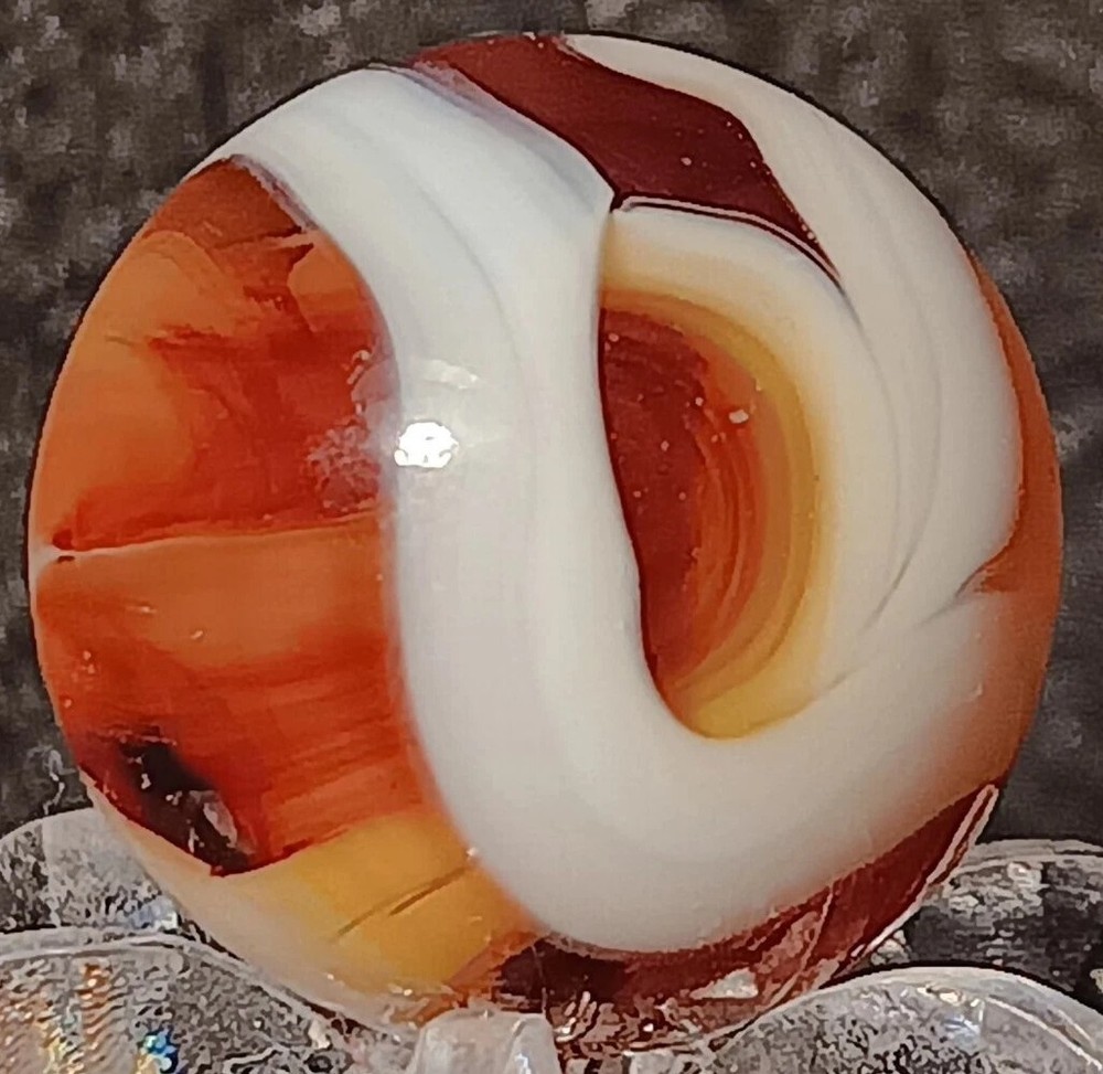 Jackson Swirl Marble. .9/16" Mint. Htf Example. Circa (1945-1946)