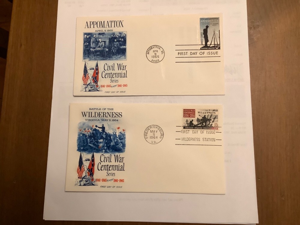 first day issues Appomattox and battle of wilderness