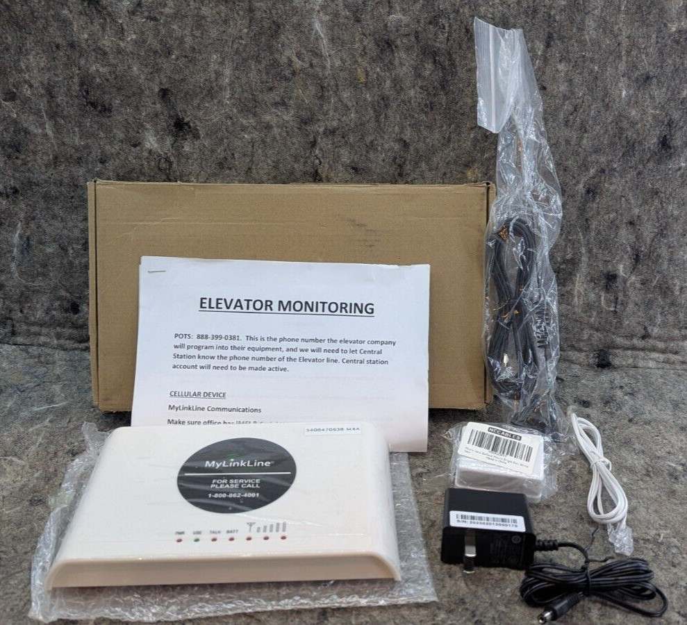 4G LTE Cellular Dialer Phone Elevator Emergency Communicator Fire Help AT&T Call