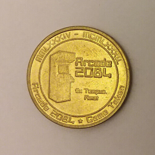 Arcade 2084 Hillsboro, OR Game Token 22mm