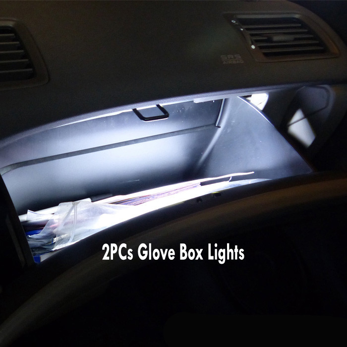 18Pc Super White Car Interior LED Light Bulb Kit for 2001-2004 Toyota Sequoia