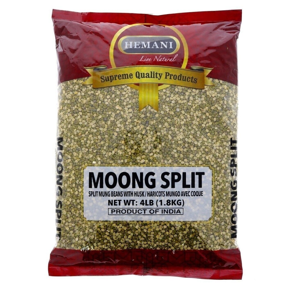 Hemani Moong Split 4LB | Halal