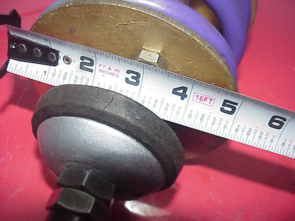 AFCO Pull Bar 25-1/4" Torque Bushing Absorber Link with #1100 Spring, 5" O.D. D7
