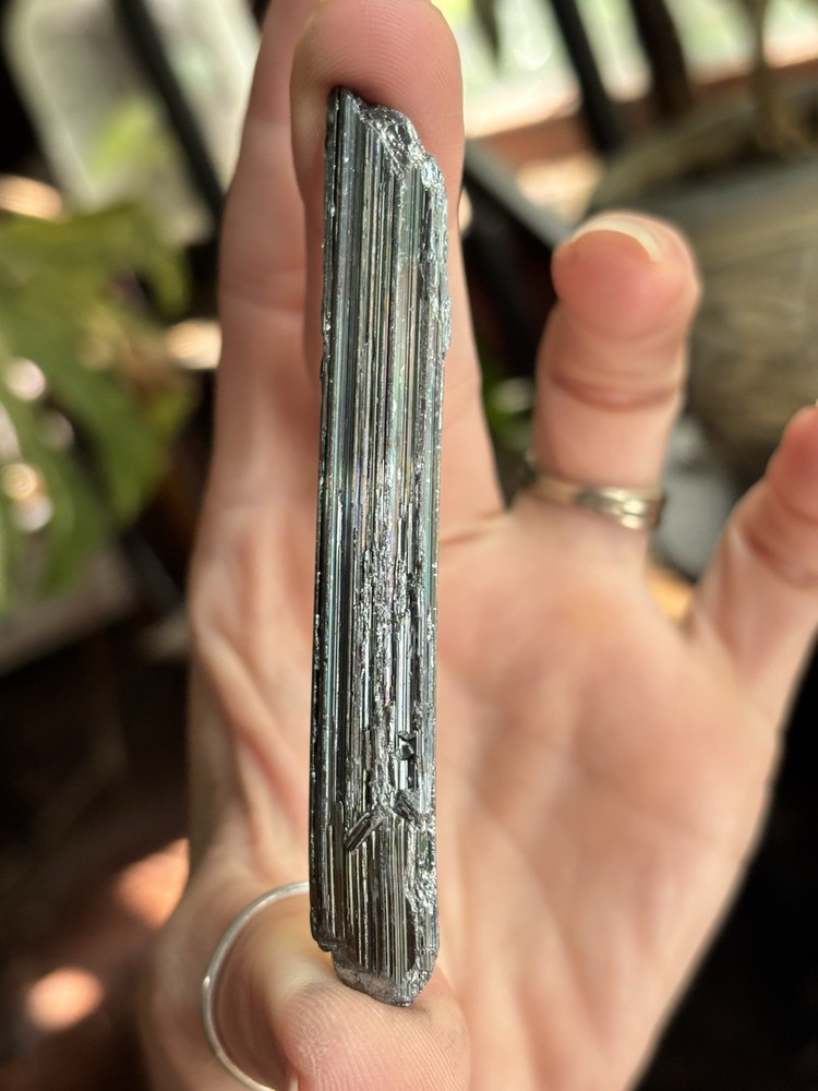 3.4" Flashy Stibnite Shard 20grams