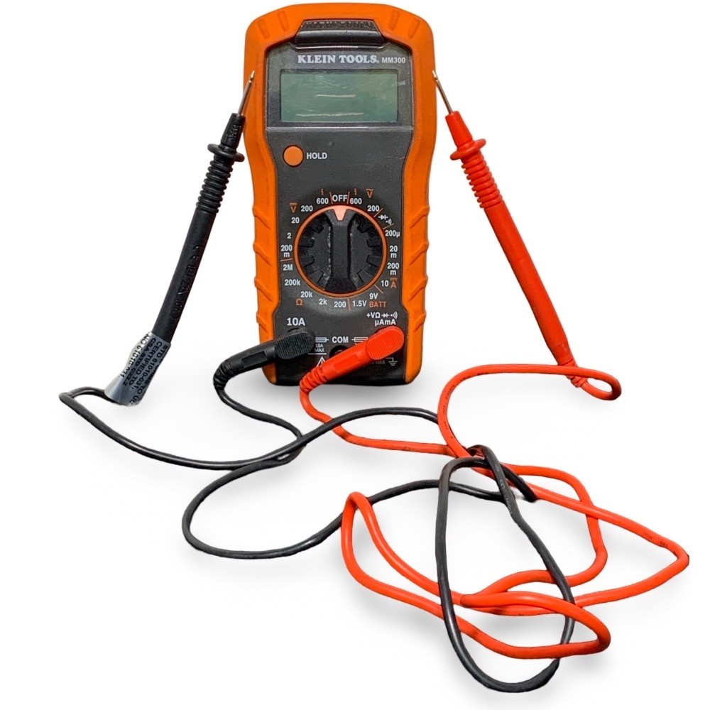 Klein MM300 Multimeter – Power Tool – With Leads