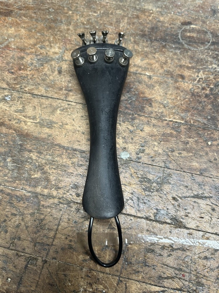 Vintage Ebony Violin Tail Piece